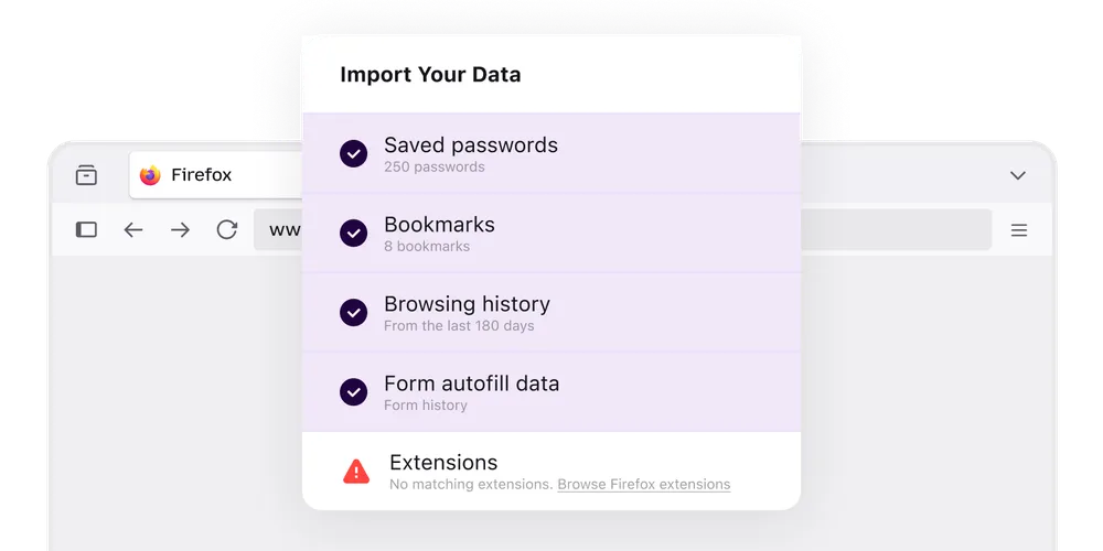 Firefox tanıtım görseli